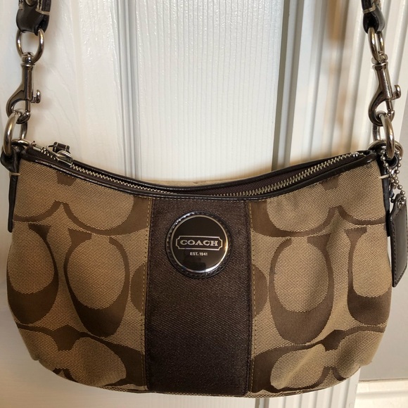 coach small purse with long strap